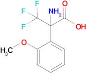 2-Amino-3,3,3-trifluoro-2-(2-methoxyphenyl)propanoic acid