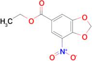 Ethyl 7-nitro-1,3-dioxaindane-5-carboxylate