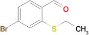 4-Bromo-2-(ethylsulfanyl)benzaldehyde