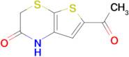 6-Acetyl-1h,2h,3h-thieno[2,3-b][1,4]thiazin-2-one