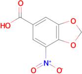 7-Nitro-1,3-dioxaindane-5-carboxylic acid