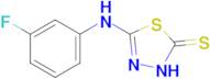 5-[(3-fluorophenyl)amino]-2,3-dihydro-1,3,4-thiadiazole-2-thione