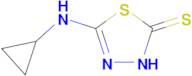 5-(cyclopropylamino)-2,3-dihydro-1,3,4-thiadiazole-2-thione