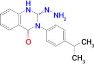 2-hydrazinylidene-3-[4-(propan-2-yl)phenyl]-1,2,3,4-tetrahydroquinazolin-4-one