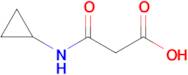 2-(Cyclopropylcarbamoyl)acetic acid