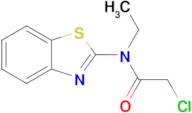 N-(1,3-Benzothiazol-2-yl)-2-chloro-N-ethylacetamide