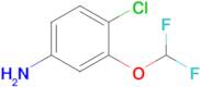 4-Chloro-3-(difluoromethoxy)aniline