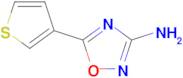 5-(Thiophen-3-yl)-1,2,4-oxadiazol-3-amine