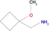 (1-Methoxycyclobutyl)methanamine