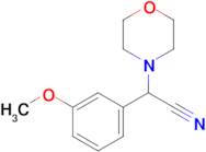 2-(3-Methoxyphenyl)-2-(morpholin-4-yl)acetonitrile