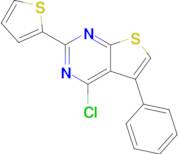 4-Chloro-5-phenyl-2-(thiophen-2-yl)thieno[2,3-d]pyrimidine