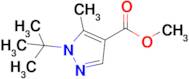 Methyl 1-tert-butyl-5-methyl-1h-pyrazole-4-carboxylate