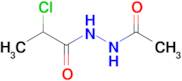 n'-Acetyl-2-chloropropanehydrazide