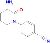 4-(3-Amino-2-oxopiperidin-1-yl)benzonitrile