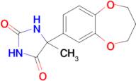 5-(3,4-Dihydro-2h-1,5-benzodioxepin-7-yl)-5-methylimidazolidine-2,4-dione