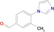 4-(1h-Imidazol-1-yl)-3-methylbenzaldehyde