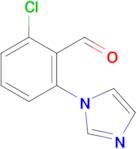 2-Chloro-6-(1h-imidazol-1-yl)benzaldehyde