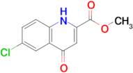 Methyl 6-chloro-4-oxo-1,4-dihydroquinoline-2-carboxylate