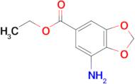 Ethyl 7-amino-1,3-dioxaindane-5-carboxylate