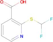 2-[(difluoromethyl)sulfanyl]pyridine-3-carboxylic acid