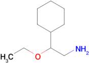 2-Cyclohexyl-2-ethoxyethan-1-amine