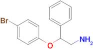 2-(4-Bromophenoxy)-2-phenylethan-1-amine