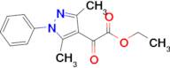 Ethyl 2-(3,5-dimethyl-1-phenyl-1h-pyrazol-4-yl)-2-oxoacetate