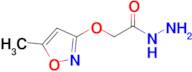 2-[(5-methyl-1,2-oxazol-3-yl)oxy]acetohydrazide