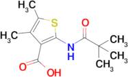 2-(2,2-Dimethylpropanamido)-4,5-dimethylthiophene-3-carboxylic acid