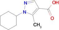 1-Cyclohexyl-5-methyl-1h-pyrazole-4-carboxylic acid