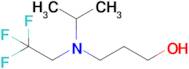 3-[(propan-2-yl)(2,2,2-trifluoroethyl)amino]propan-1-ol