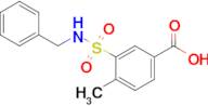 3-(Benzylsulfamoyl)-4-methylbenzoic acid