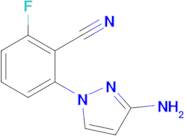 2-(3-Amino-1h-pyrazol-1-yl)-6-fluorobenzonitrile