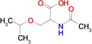 2-Acetamido-3-(propan-2-yloxy)propanoic acid