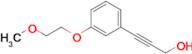 3-[3-(2-methoxyethoxy)phenyl]prop-2-yn-1-ol