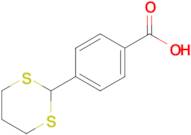 4-(1,3-Dithian-2-yl)benzoic acid