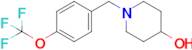 1-{[4-(trifluoromethoxy)phenyl]methyl}piperidin-4-ol