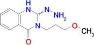 2-hydrazinylidene-3-(3-methoxypropyl)-1,2,3,4-tetrahydroquinazolin-4-one