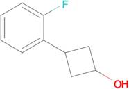 3-(2-Fluorophenyl)cyclobutan-1-ol