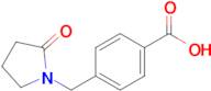 4-[(2-oxopyrrolidin-1-yl)methyl]benzoic acid