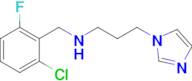 [(2-chloro-6-fluorophenyl)methyl][3-(1h-imidazol-1-yl)propyl]amine