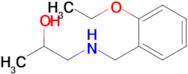 1-{[(2-ethoxyphenyl)methyl]amino}propan-2-ol