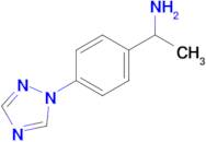 1-[4-(1h-1,2,4-triazol-1-yl)phenyl]ethan-1-amine