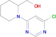 [1-(6-chloropyrimidin-4-yl)piperidin-2-yl]methanol