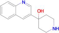 4-(Quinolin-3-yl)piperidin-4-ol