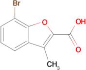 7-Bromo-3-methyl-1-benzofuran-2-carboxylic acid