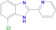 7-chloro-2-(pyridin-2-yl)-1H-1,3-benzodiazole