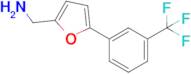 {5-[3-(trifluoromethyl)phenyl]furan-2-yl}methanamine