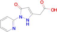 2-[5-Oxo-1-(pyridin-2-yl)-2,5-dihydro-1h-pyrazol-3-yl]acetic acid