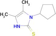 1-cyclopentyl-4,5-dimethyl-2,3-dihydro-1H-imidazole-2-thione